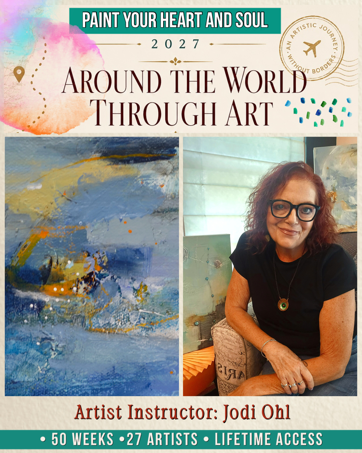 *New! Paint Your Heart and Soul 2027 - Around the World Through Art - Image 17