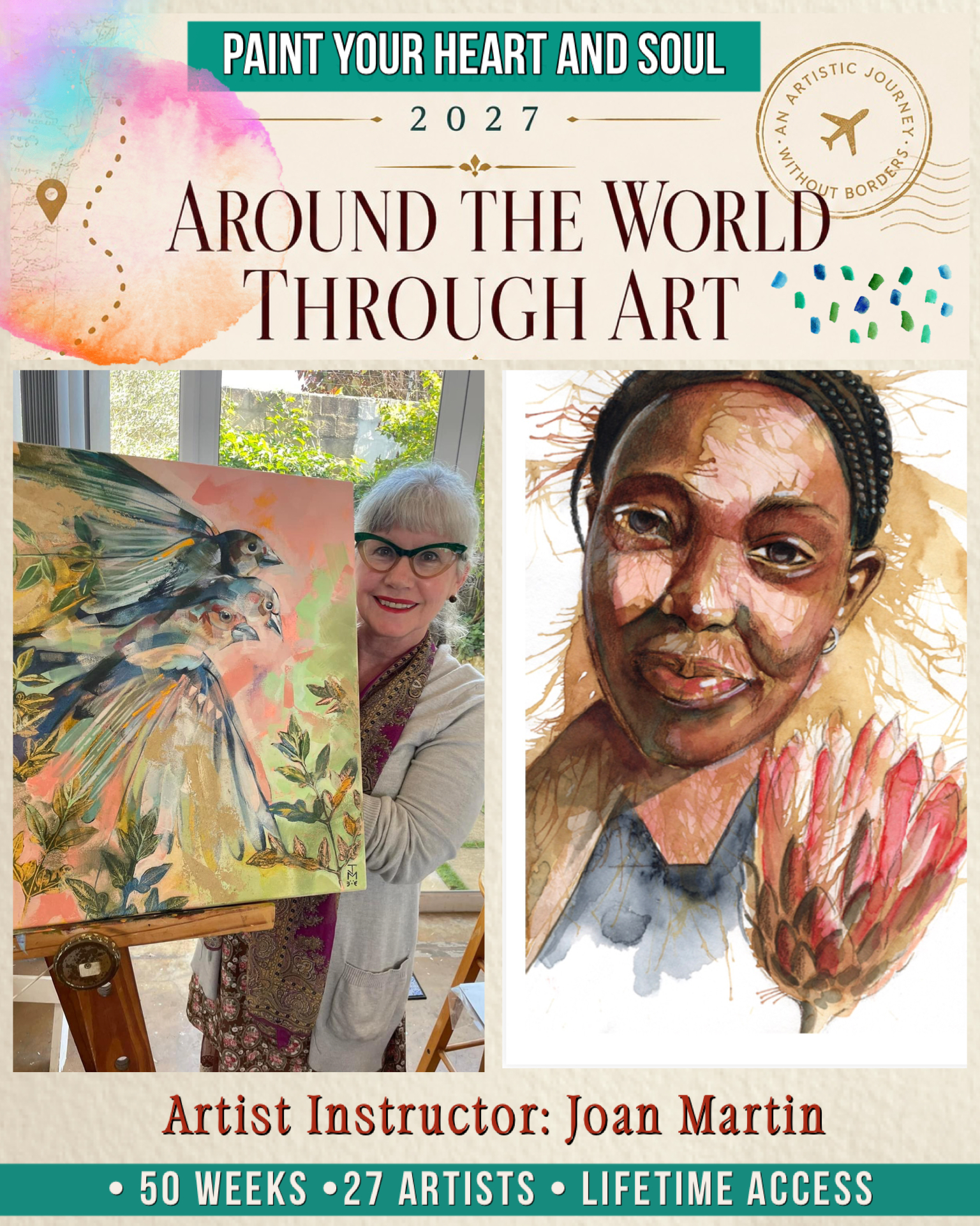 *New! Paint Your Heart and Soul 2027 - Around the World Through Art - Image 13