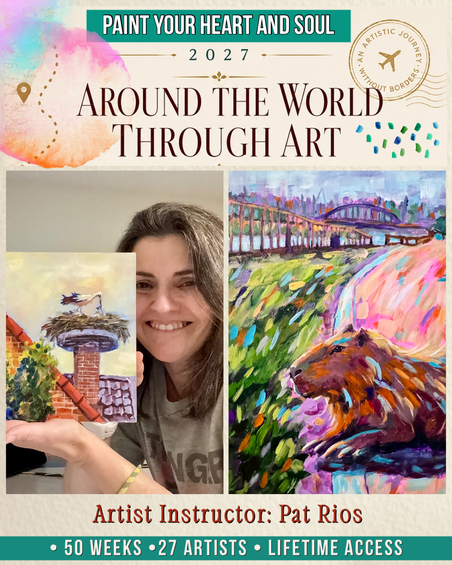 *New! Paint Your Heart and Soul 2027 - Around the World Through Art - Image 11