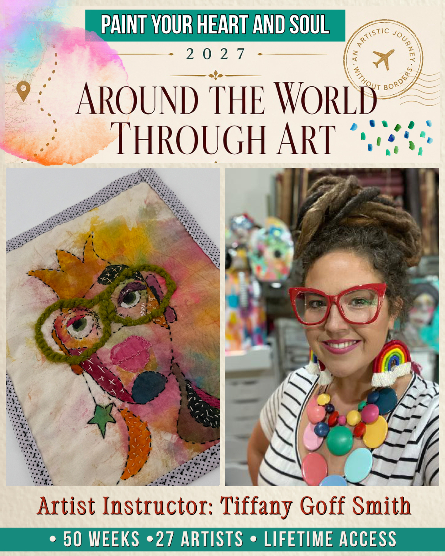 *New! Paint Your Heart and Soul 2027 - Around the World Through Art - Image 21