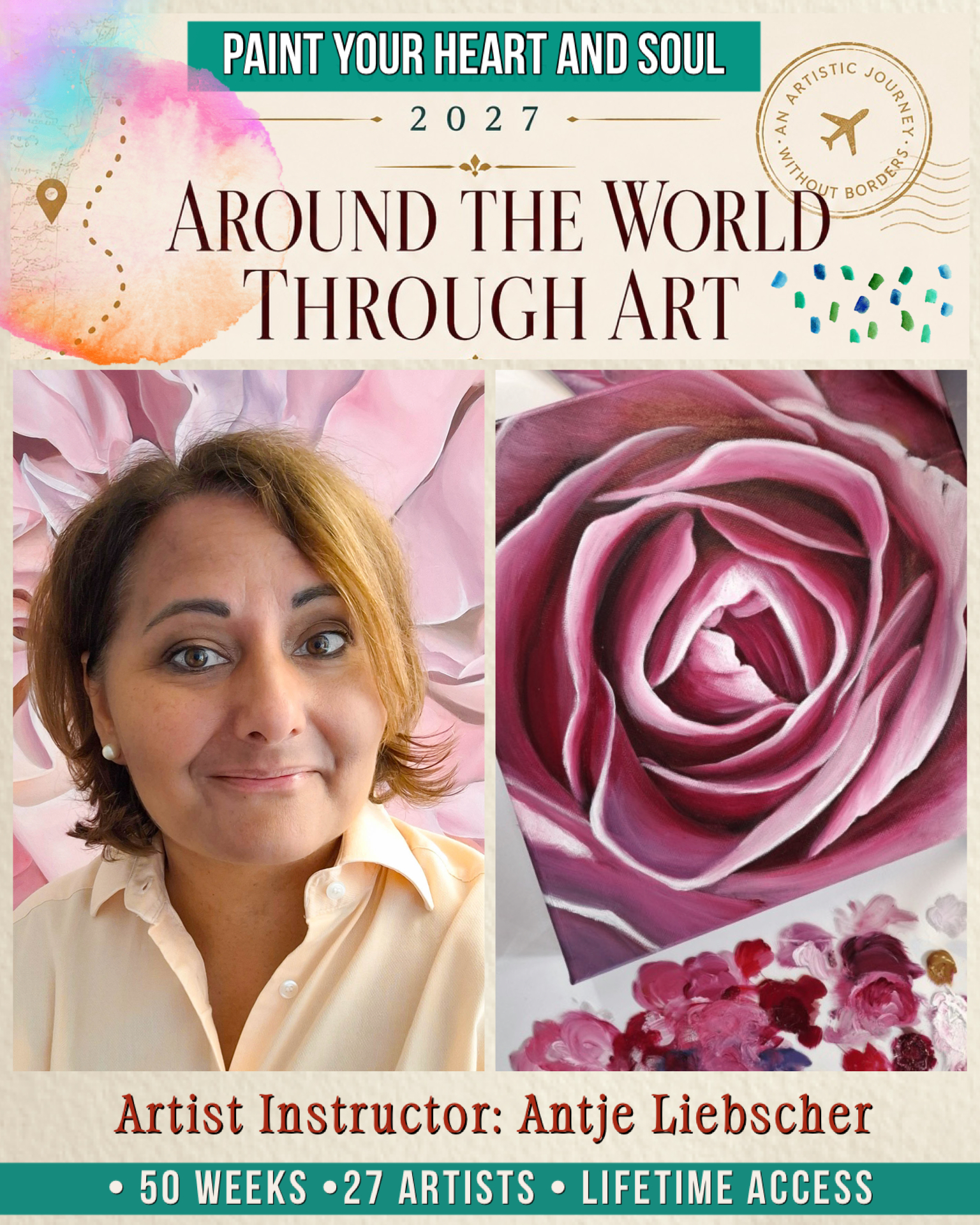 *New! Paint Your Heart and Soul 2027 - Around the World Through Art - Image 18