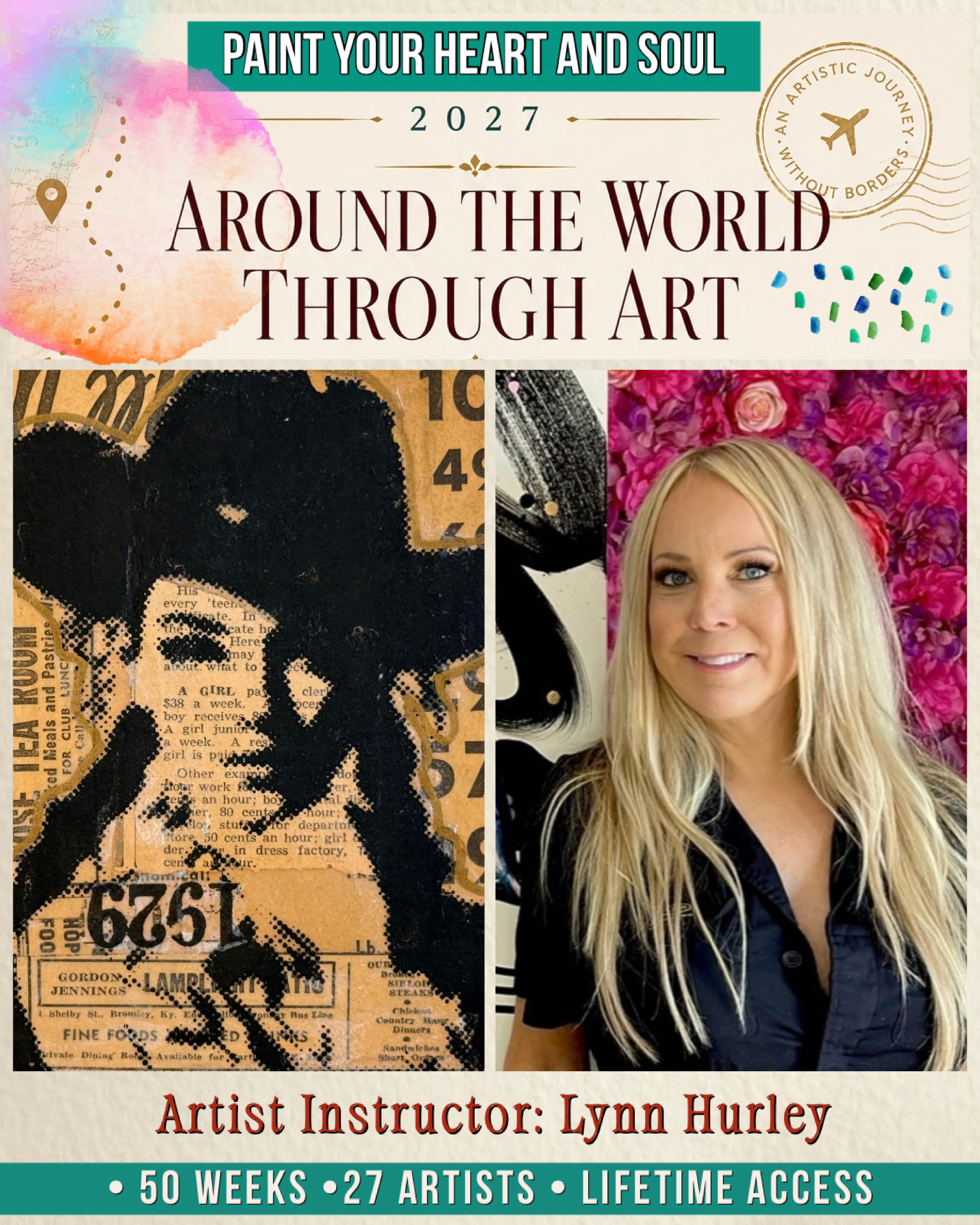 *New! Paint Your Heart and Soul 2027 - Around the World Through Art - Image 16