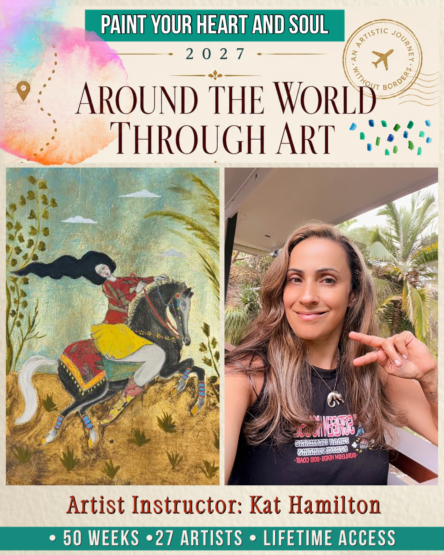 *New! Paint Your Heart and Soul 2027 - Around the World Through Art - Image 12